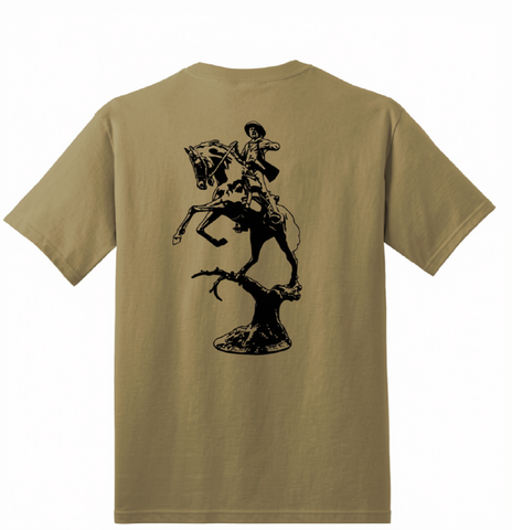 Lighthorseman Statue T-shirt