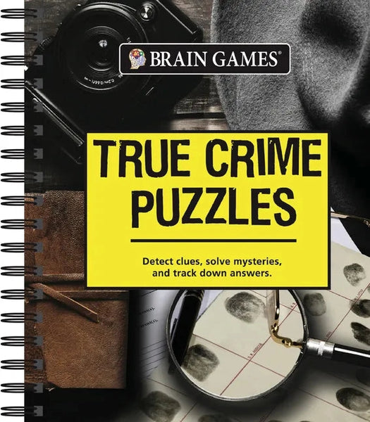 Brain Games True Crime Puzzle Book