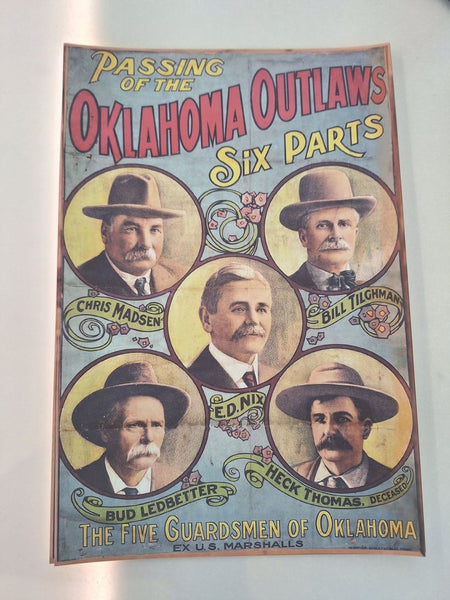 Signs & Art: Passing of the Oklahoma Outlaws Poster