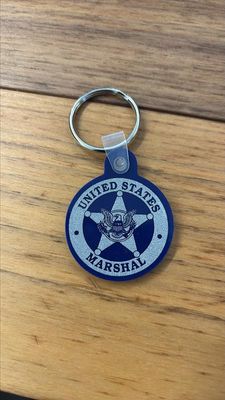 Collectibles: Rubber USMS Key chain