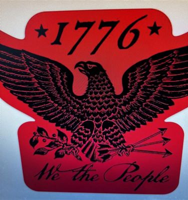 Sticker (Black Eagle)  1776