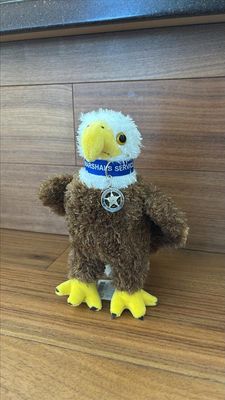 Toys & Games: Plush Bald Eagle