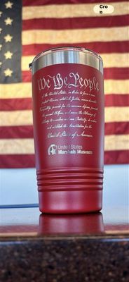 Drinkware: Tumbler  We The People Tumbler (Red)