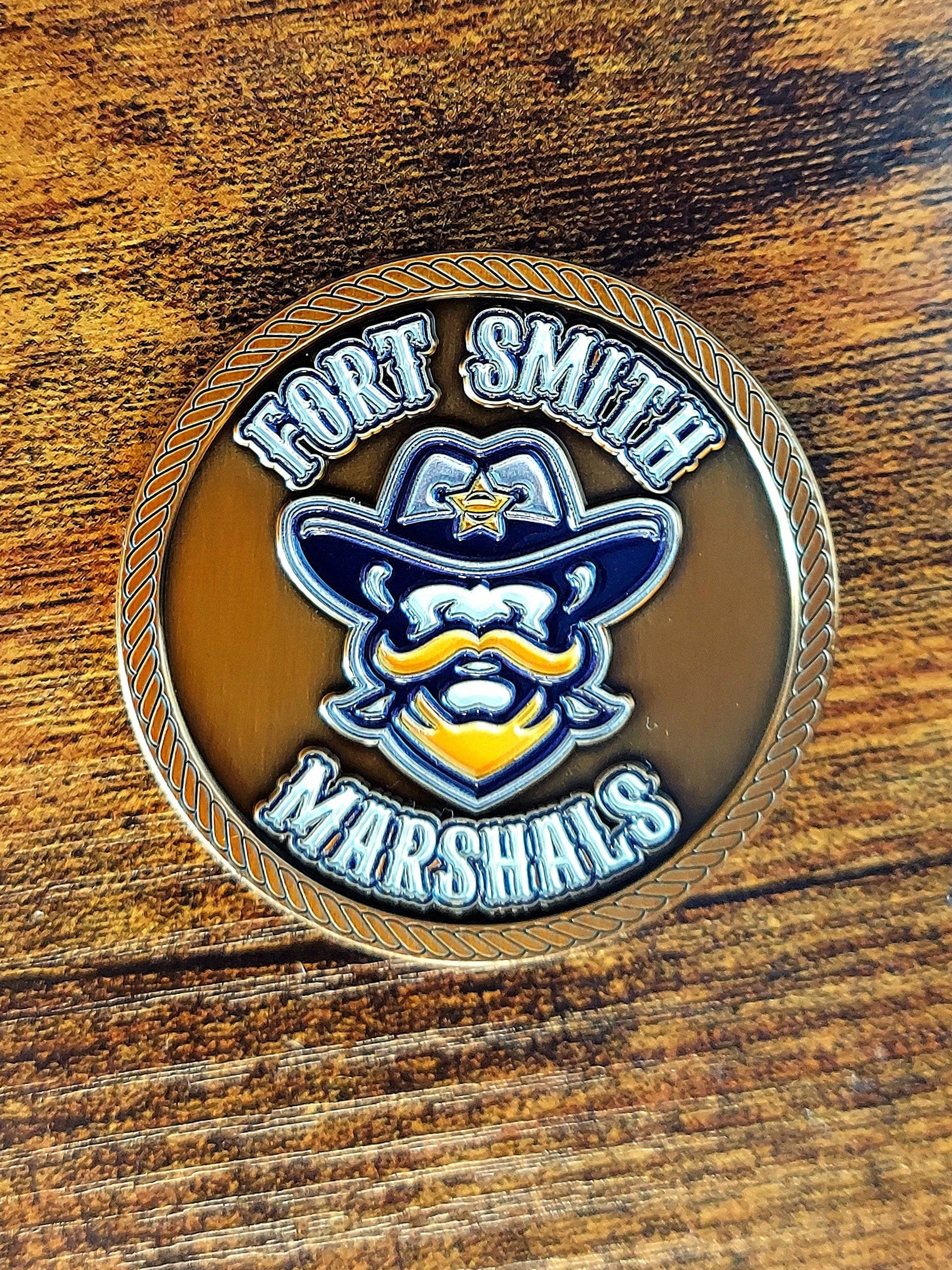 Challenge Coin: Marshals Baseball