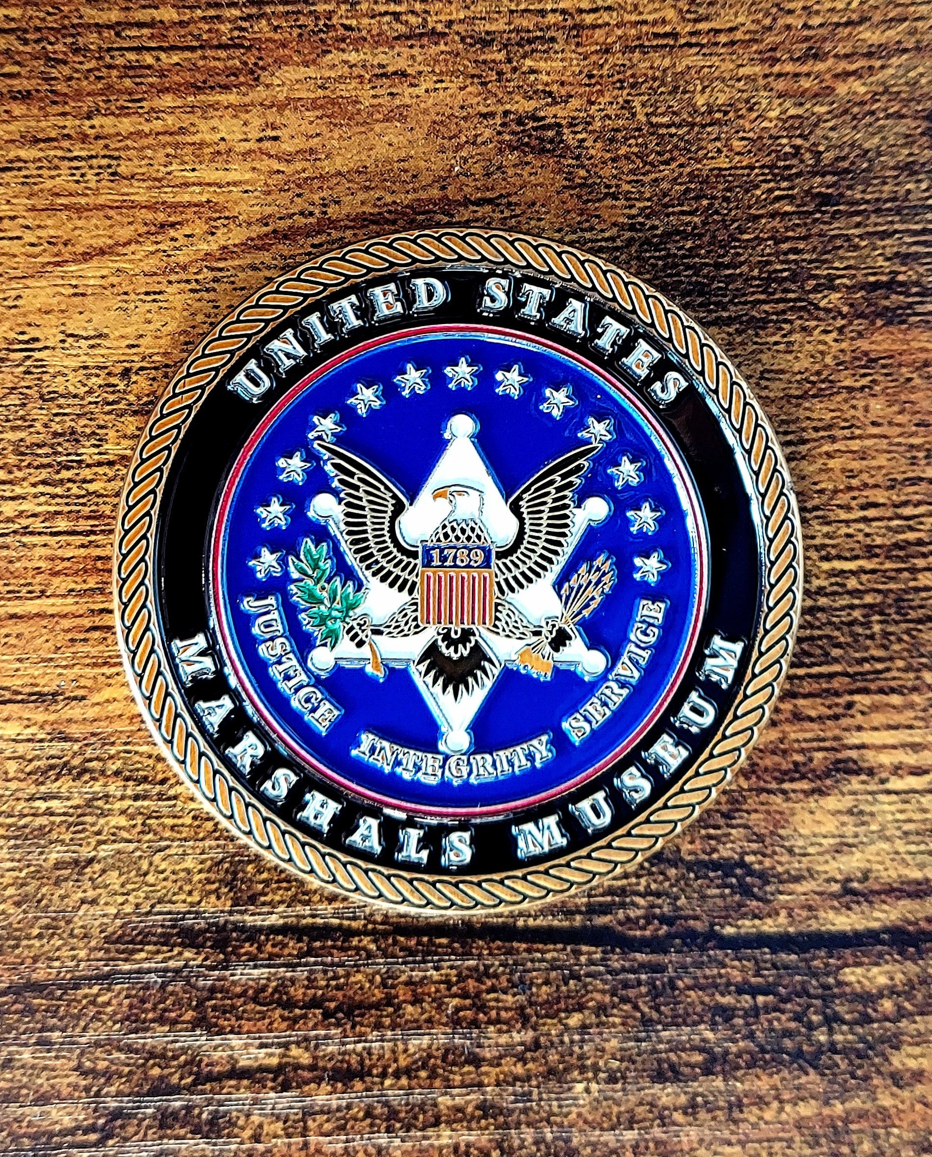 Challenge Coin: Marshals Baseball