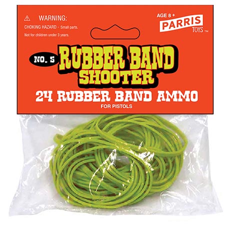 Rubber Band Shooter Pistol Ammo
