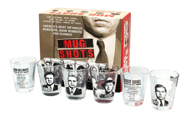 Mug Shots Shot Glass Set