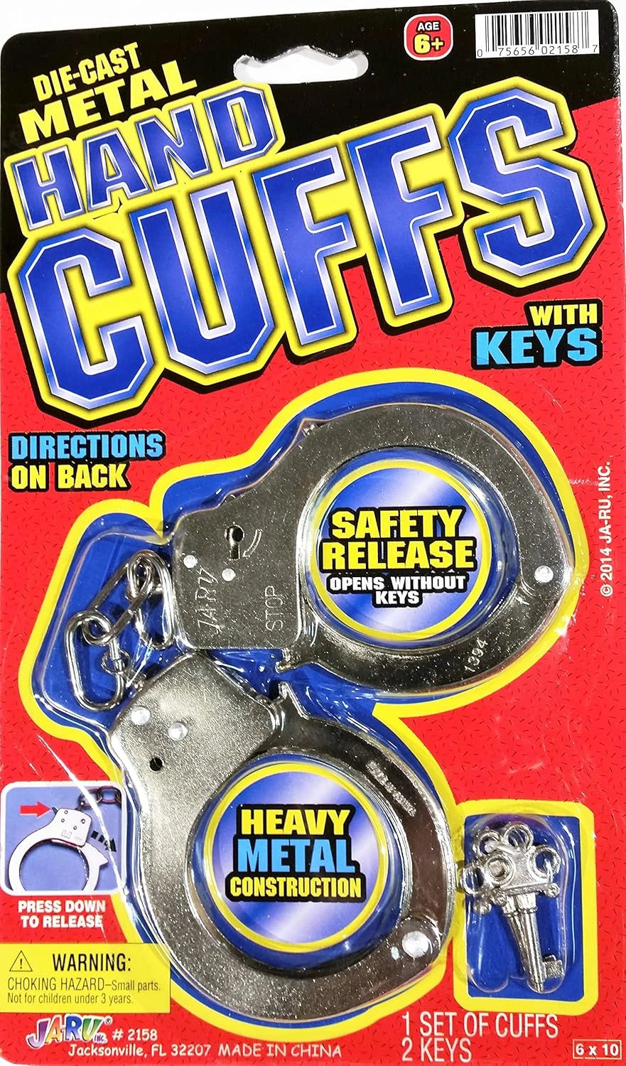Diecast Metal Handcuffs