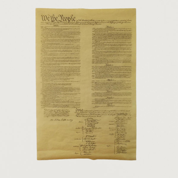 U.S. Constitution Poster