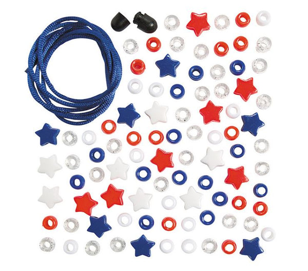 Toy: Patriotic Necklace Activity Kit