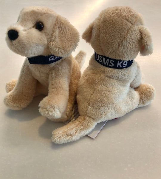 Plush: USMS K9 (yellow lab)
