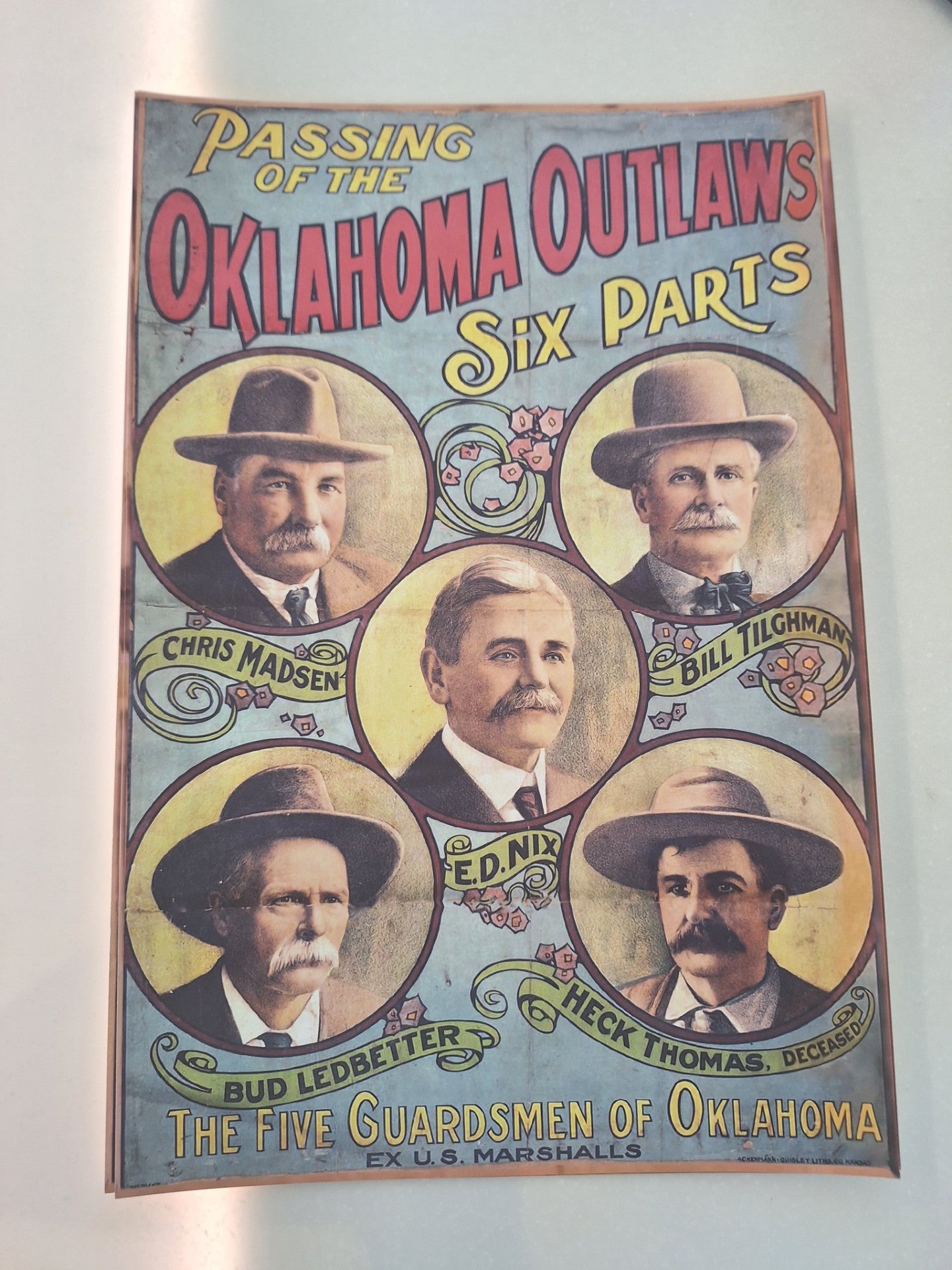 Passing of the Oklahoma Outlaws Poster