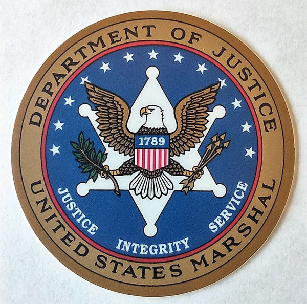 Sticker: USMS Seal - 3